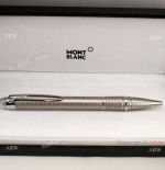 Clone Mont Blanc Starwalker doue Ballpoint Silver Barrel